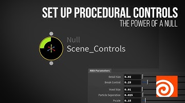 Use a Null to Control Your Whole Scene in Houdini!