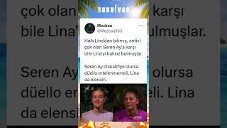 SURVİVOR SERENAY VE LİNA HAKKINDA #survivor #survivor2026 #survivorpanorama #trending