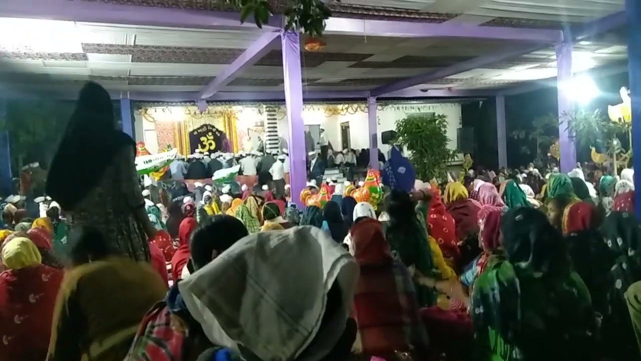 Sad Guru krupa ❤️ kalwadi bappa bhajan🙏🏻night program att Manda bhajan #jayshreeram #qwali #video