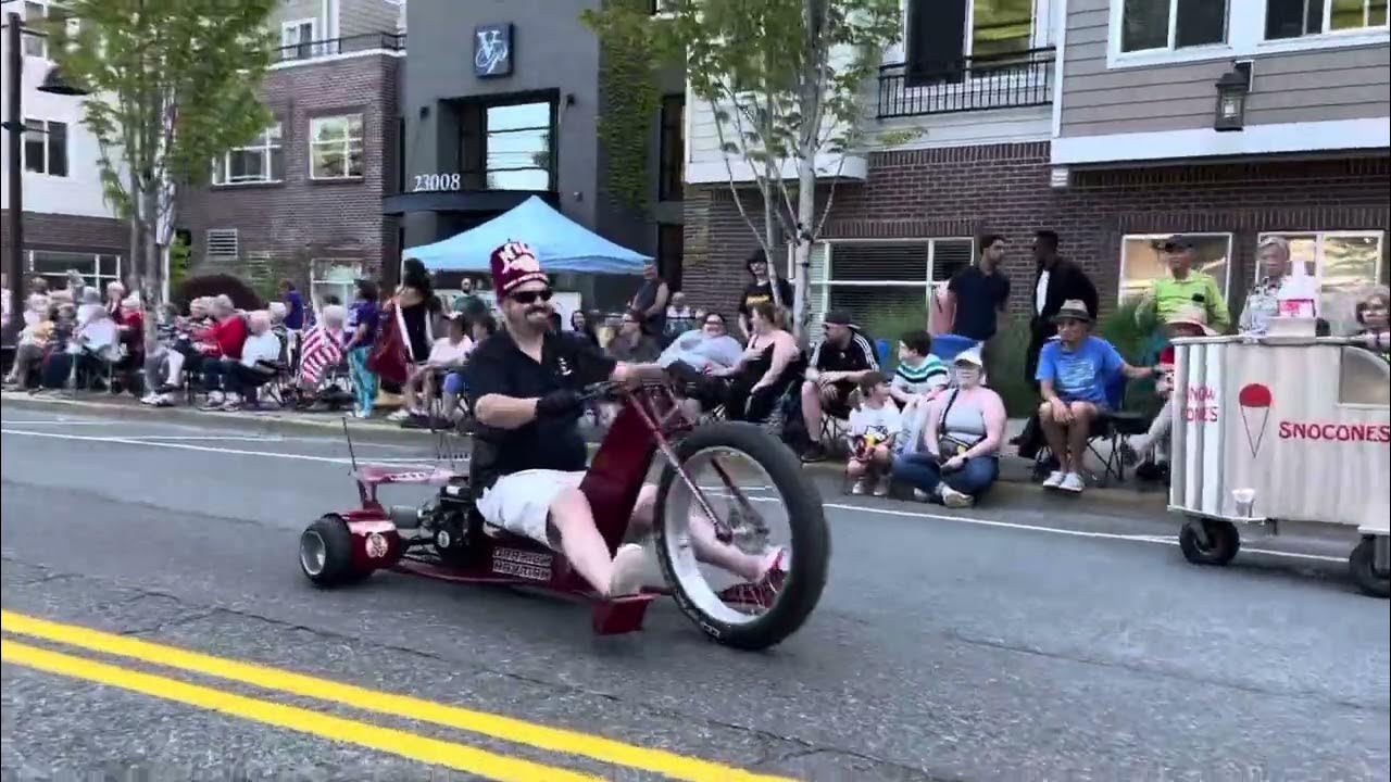Nile Shriners Drift Trikes Mountlake Terrace Parade July 21, 2023 YouTube