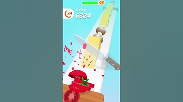 Perfect slices| how to cut fruits 😍। Satisfying & Relaxing ASMR Slicing Earning Game part 68 #shorts