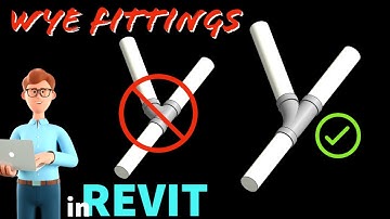 Wye Fitting PROBLEMS & how to fix them in REVIT