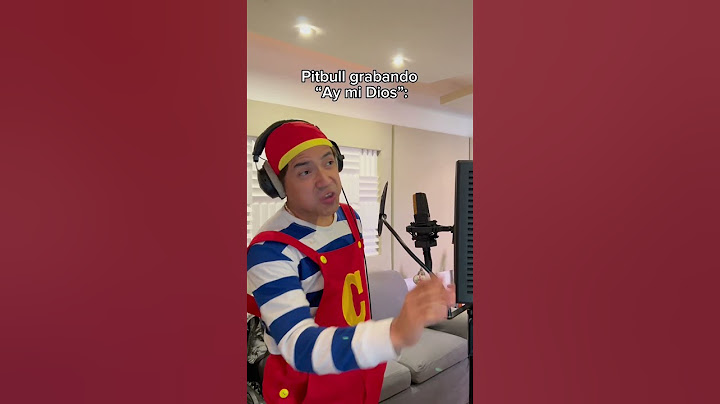 Así se grabó: “Ay mi Dios”