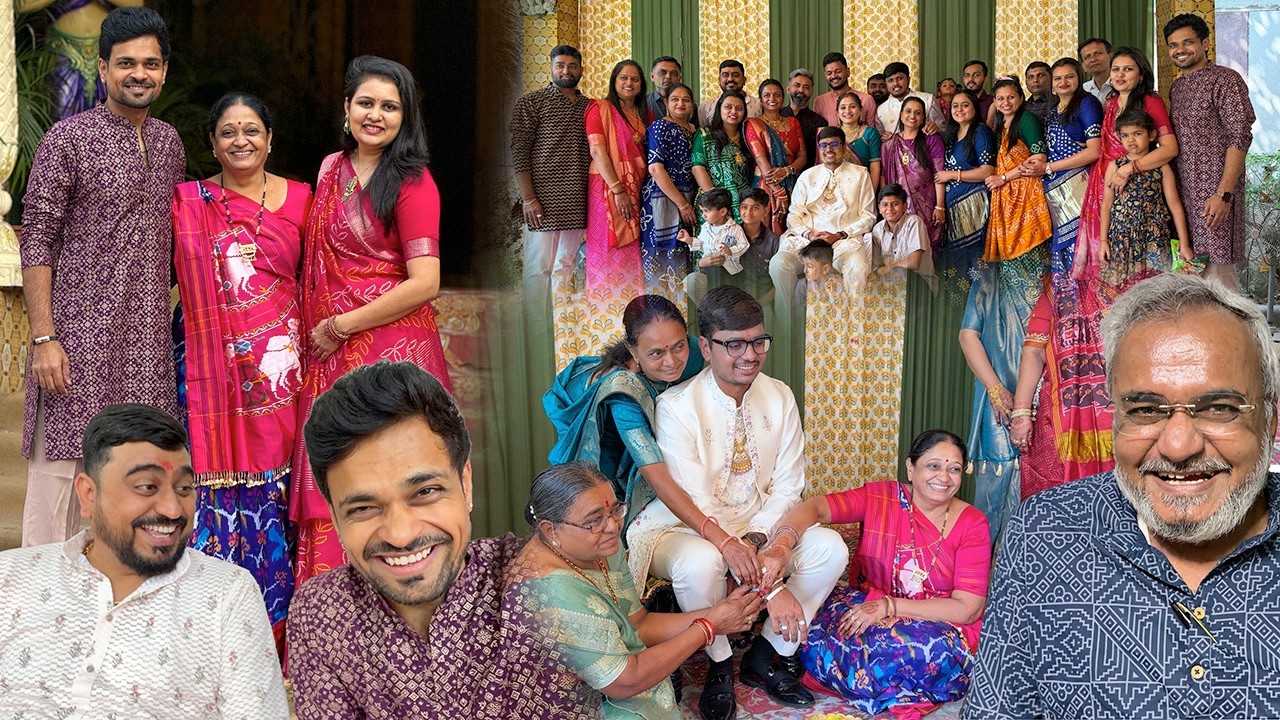 Sangeet mein mama aur lalabhai ki moj aur saas bahu ki fatana mein competition ho gayi !