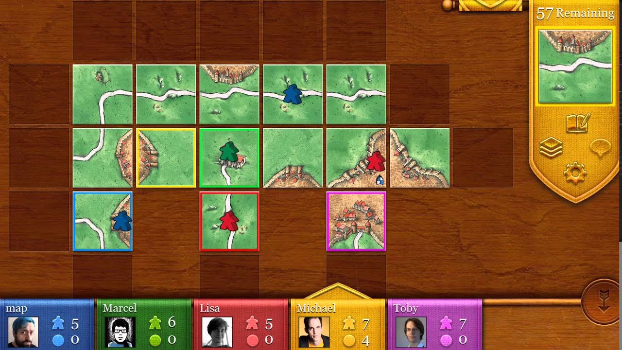 Carcassonne for iPod Touch and iPad