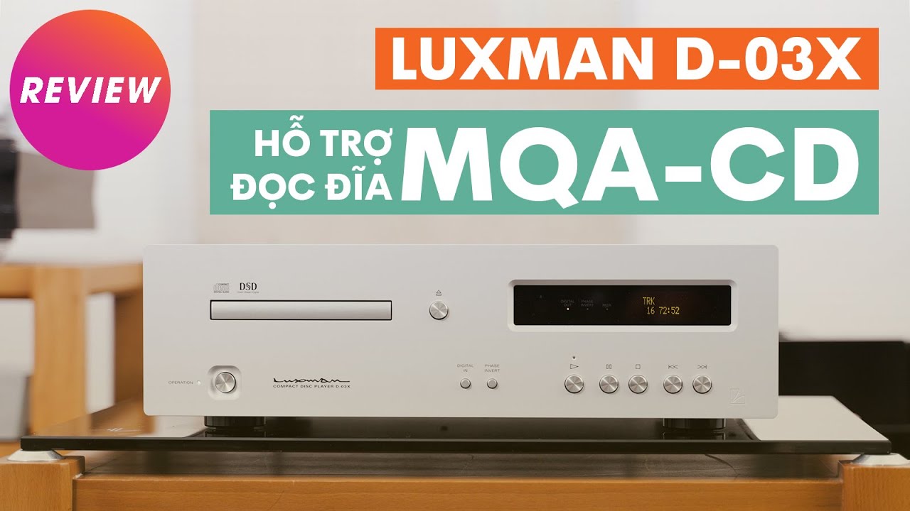 LUXMAN ラックスマン D-03X CDプレーヤー 22年製 - アンプ