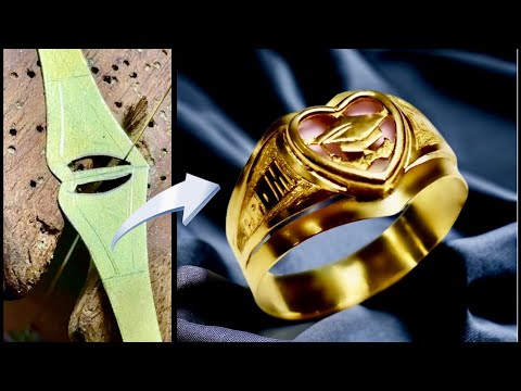 “Golden Love Brilliance: Anillo Corazón con Bisel Setting para Deslumbrar 💖✨”