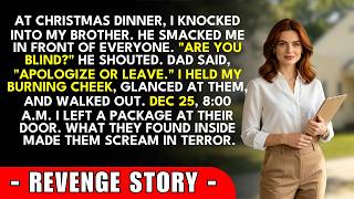 Information My Brother Slapped Me At Christmas Dinner And Yelled, “Are You Blind”After I Accidentally ... Update