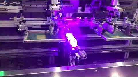 Glass Bottle Automatic LED Silk Screen Printing Machine model S-304-LED