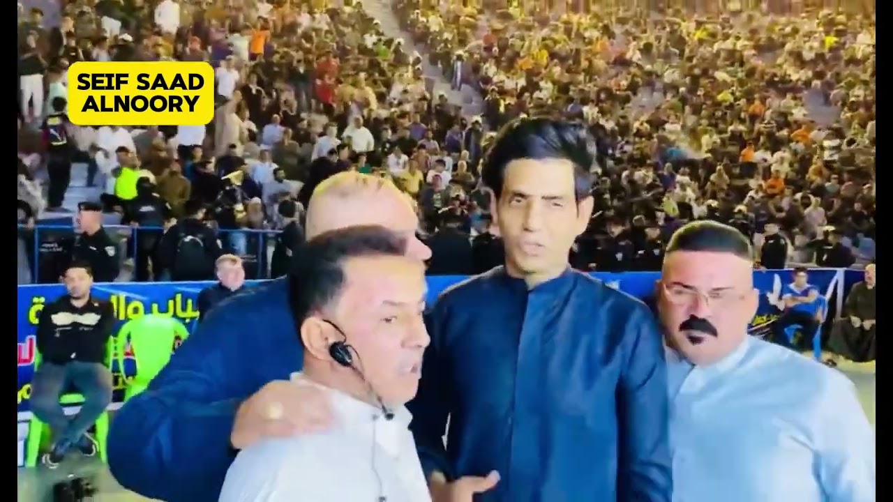 ميثم الدبور ورشيد مچي ياخذون المحبس من فريق الجوادين