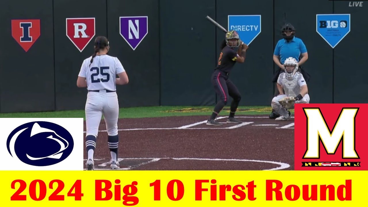 maryland-vs-penn-state-softball-game-highlights-2024-big-10-tournament