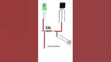 Day & night Sensor used LDR and bc547 transistor connection #shorts #princeproinvention