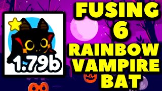 Fuse 6 Rainbow Vampire Bat - Pet Simulator X Halloween Event!