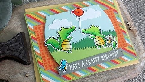 Snappy Birthday | Copic Coloring | Neat & Tangled