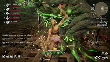 Bless Unleashed PC | Abyssal Altar of Blood dungeon | Crusader POV