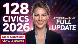USCIS 2026 Civics Test: 128 Questions & Answers | Random & Direct U.S. Citizenship Interview Prep