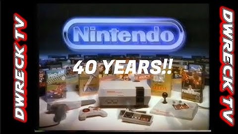 Nintendo Entertainment System 40 Years!! | DwreckTV 