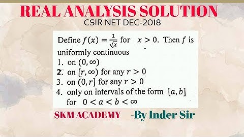 Real Analysis csir net dec-2018;code-A,Q-