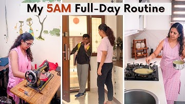 My 5AM Full-Day Routine | Son’s School Reopens + New Hobby Classes and Busy Day