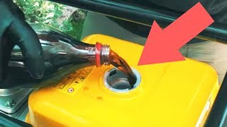 Acımadık Yine Denedik!: Benzinli Motora Dizel-Kola-Su Koyarsak Ne Olur?