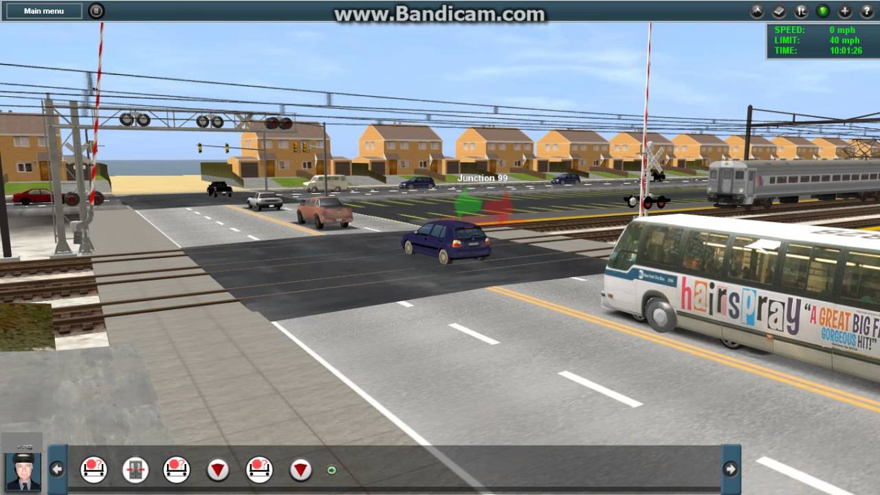 Trainz Railroad Crossings can Turn Off when a Train Stops in Front of