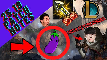 League of Legends 25.18 Patch notes review BOTS BEWARE