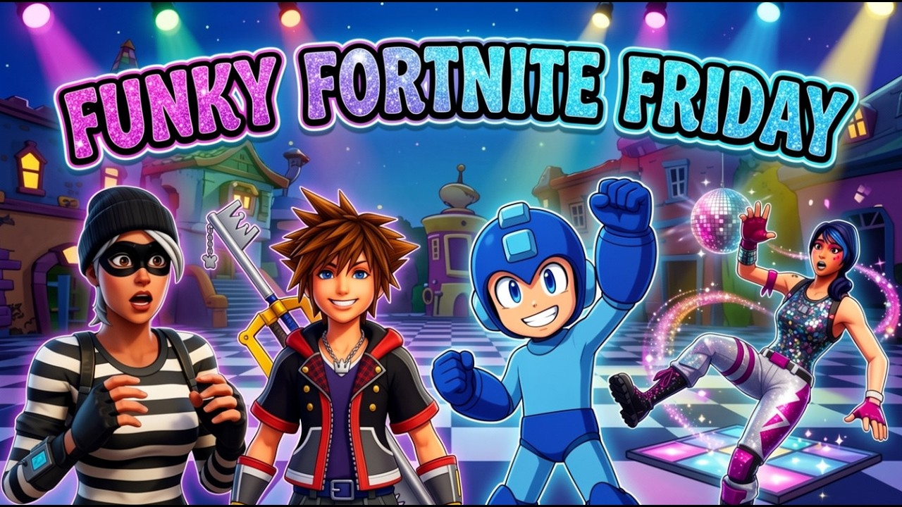 Funky Fortnite Friday! Live Laughs, Epic Fails & More! [Horizontal Stream]