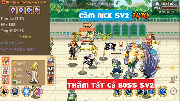 Bình Luận HTTH: Nick sv2 full đá siêu cấp , skill full 20 cấp 5 hết đi thắm Boss sv2