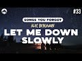 Alec Benjamin - Let Me Down Slowly | Lyrics