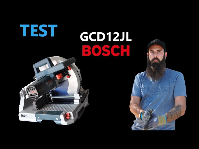 Scie tronçonneuse à métaux Bosch GCD 12 JL Professional - Bricoland