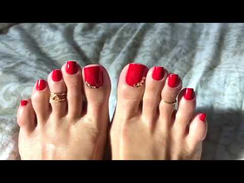 Perfectly shaped nails and soft soles 😍