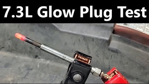 Easy 7.3L Glow Plug Test