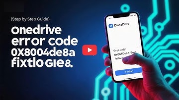 Onedrive error code 0x8004de8a fix
