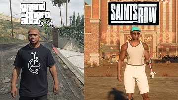 SAINTS ROW 2022 vs GTA V - Physics, Details and Graphism COMPARISON