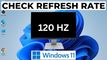 How to Check your Monitor Screen Refresh Rate (HZ) in Windows 11