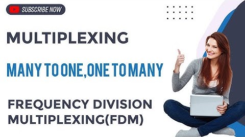 Multiplexing|Frequency division multiplexing|FDM|Data communication and optical fibre