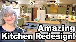 Kitchen Remodel TOUR! Organizing and Decorating Ideas For A Brighter Space!