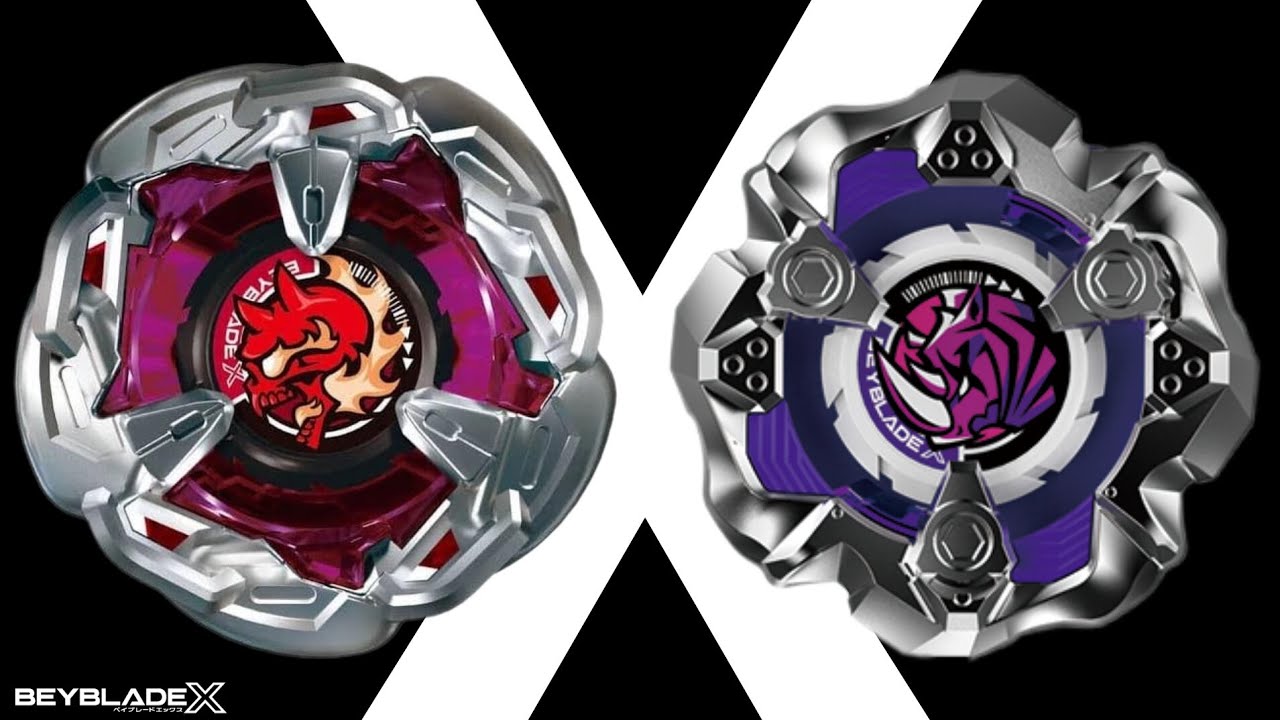 Beyblade X - Chain Incendio 5-60HT vs Rhino Horn 5-80Q (+14)