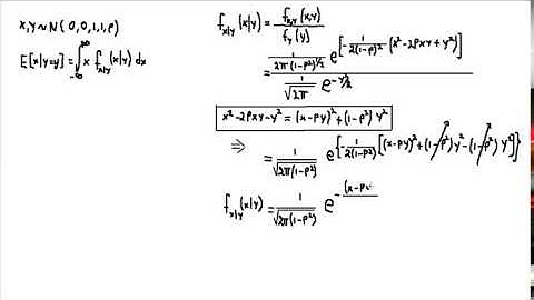 " EXY=Y X and Y Jointly Gaussian R  V" -  Alfredo Nunez