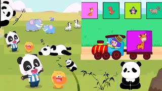 Colored Monsters Catch Baby Panda | Math Kingdom Adventure Episode 1-10 | BabyBus Cartoon