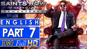 Saints Row The Third Remastered Gameplay Walkthrough Part 7 🎮 NO COMMENTARY