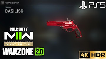 Blood Money Basilisk Skin MW2 | MW2 Basilisk Skin | Basilisk MW2 New Skin | PS5 MW2 Blood Money Skin
