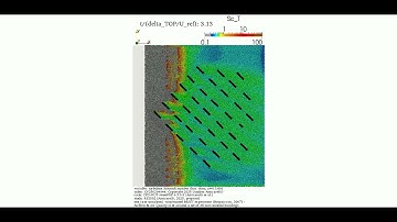 Air Quality in and around an Urban Canopy of 36 buildings (