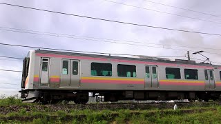 E129系B5+A17編成信越本線下り普通427M長岡→新潟→内野【4K】