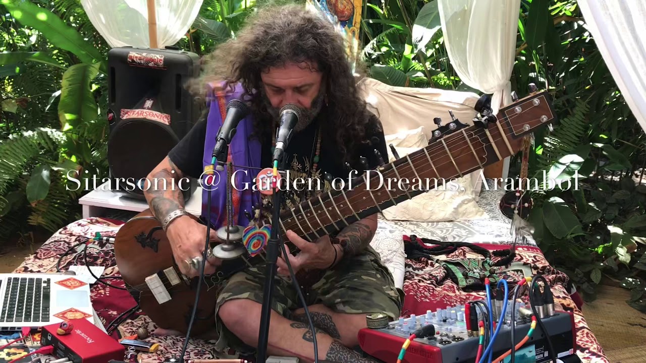 SITARSONIC "About Peace" 2019 live Garden of Dreams, Arambol YouTube