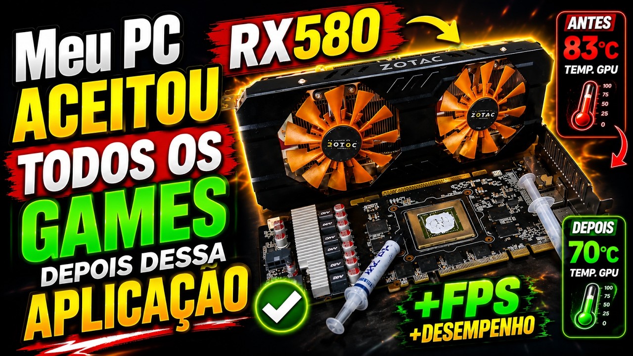 The secret that made my | RX580 | run ALL games | RX580 8GB