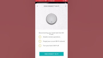 August Smart Lock - Factory Reset/Wifi Change