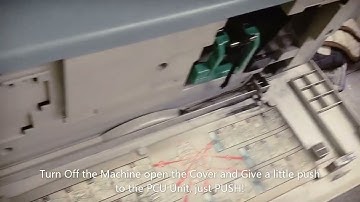 Ricoh Aficio PHOTOCONDUCTOR UNITS ARE NOT SET CORRECTLY ERROR