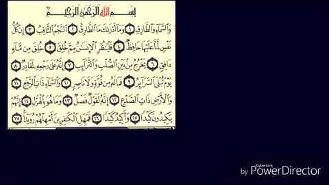 سورة الطارق بصوت محمد البراك