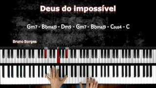 Deus do impossível (Toque No Altar) - por Bruno Borges (Piano Cover) chords